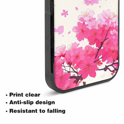 iPhone 15 Case — Cherry Blossom Branch Cherry Blo 0t0, Custom Phone Case