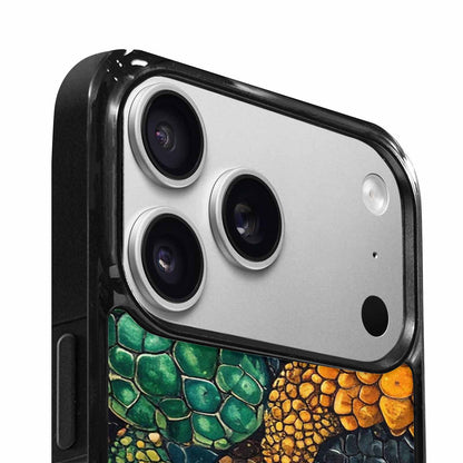iPhone 17 Pro Max Case — Small Snake Skin Reptile Original Art, Original Design Phone Case