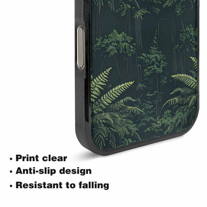 iPhone 16 Pro Max Case — Seamless Pattern Ancient Redwood Forest Giant, Unique Phone Case Design
