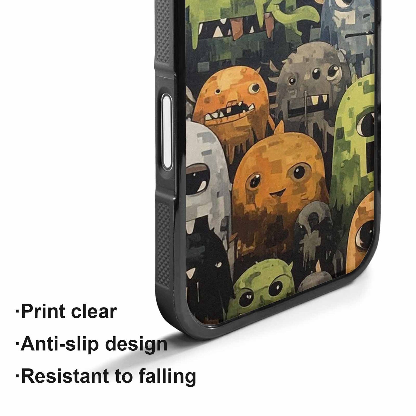 iPhone 17 Case — Monsters Camomonsters Pattern T6v Camo, Original Design Phone Case