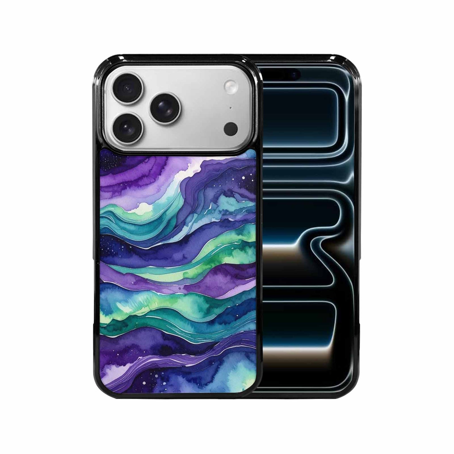 iPhone 17 Pro Max Case — Galaxy Aurora Nebula Galaxy Space, Customized Protective Case