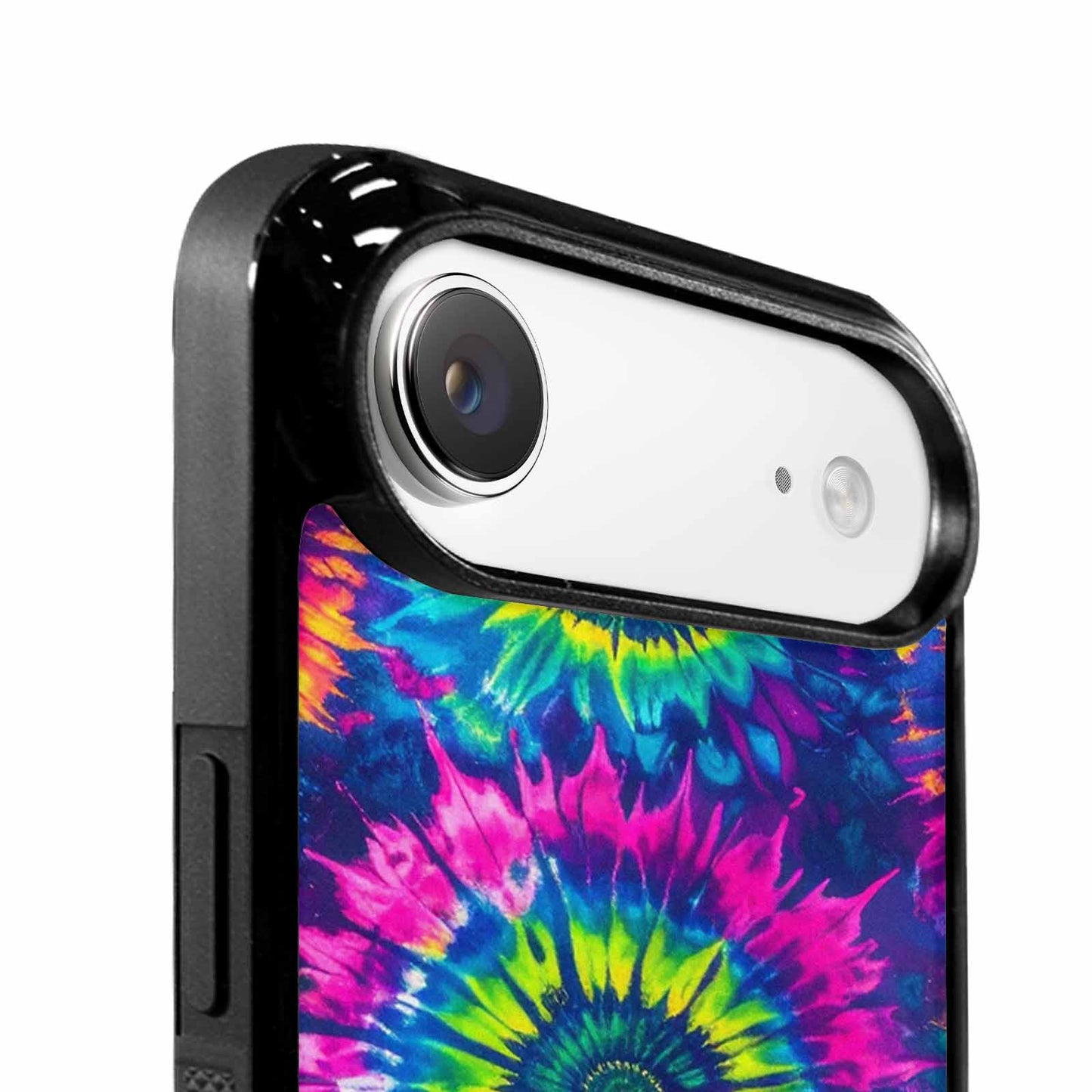 iPhone 17 Air Case — Tie Dye Neon Acid Blended Tie, Personalized Phone Case