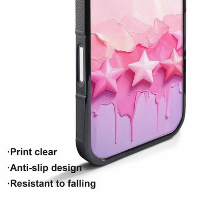 iPhone 17 Pro Case — Seamless Repeating Pattern Of Overlapping Galaxy, Custom Art Phone Cover