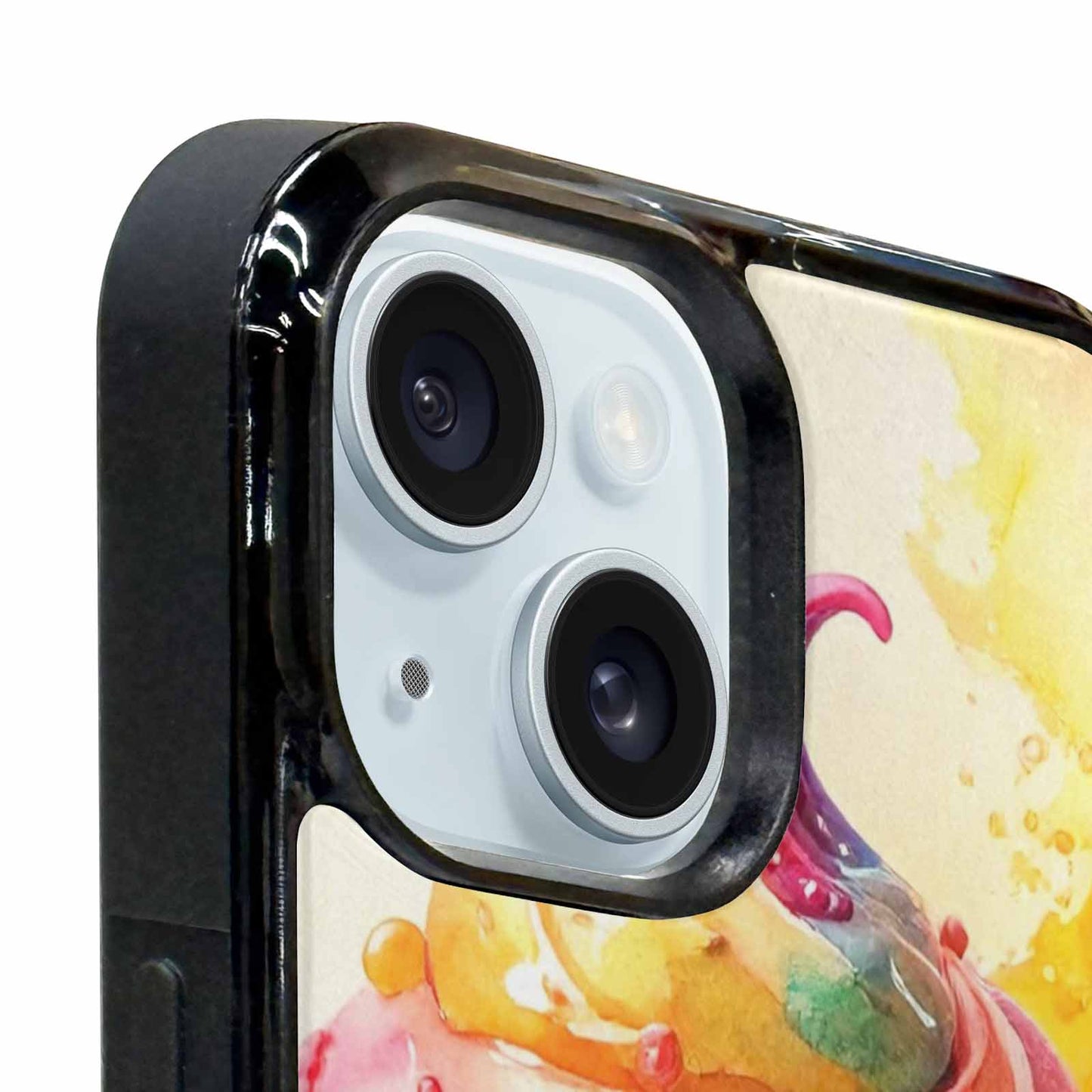 iPhone 15 Case — Melting Icecream Collage Custom, Custom Phone Case