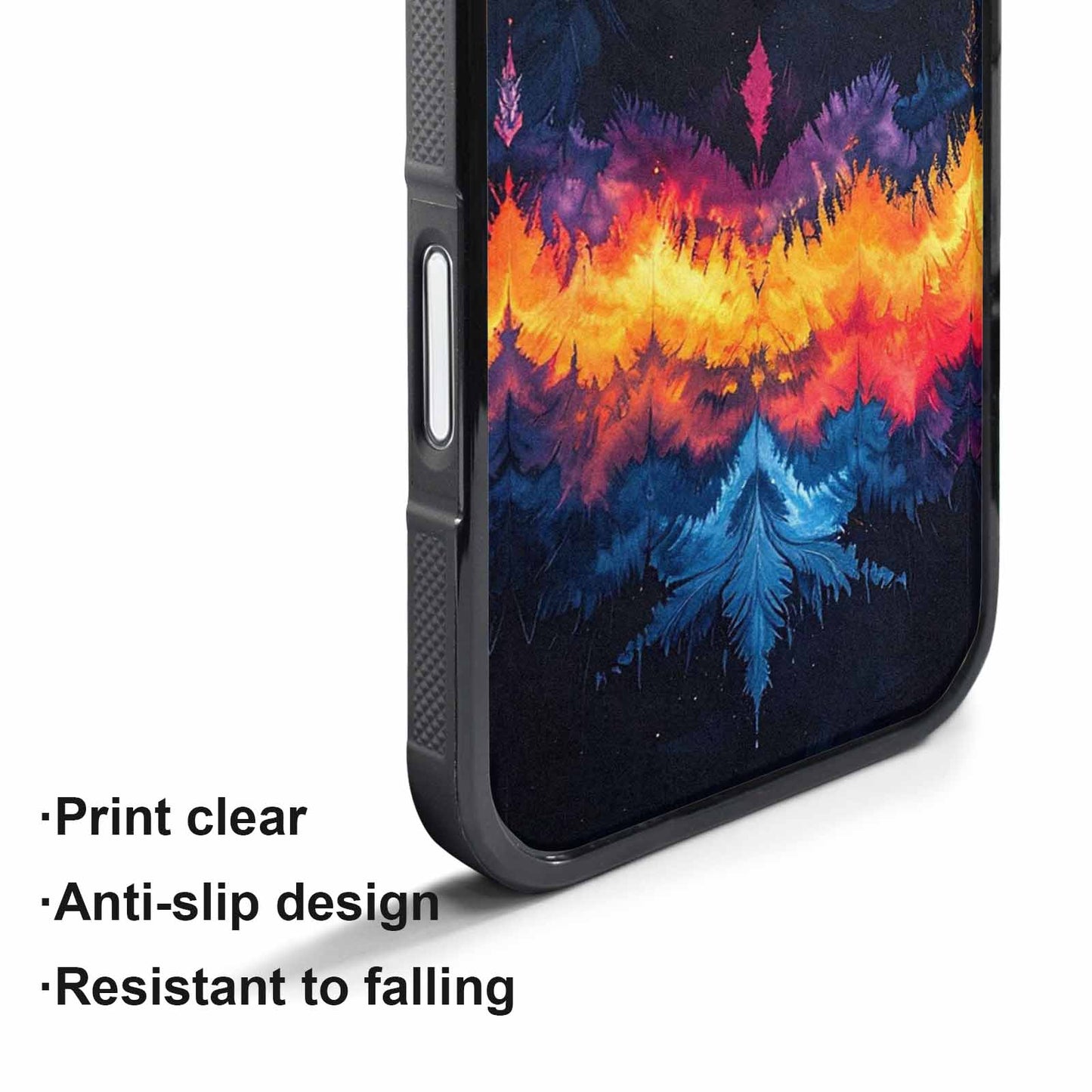 iPhone 17 Pro Max Case — Tie Dye Dark Tie Dye, Custom Made Phone Cover