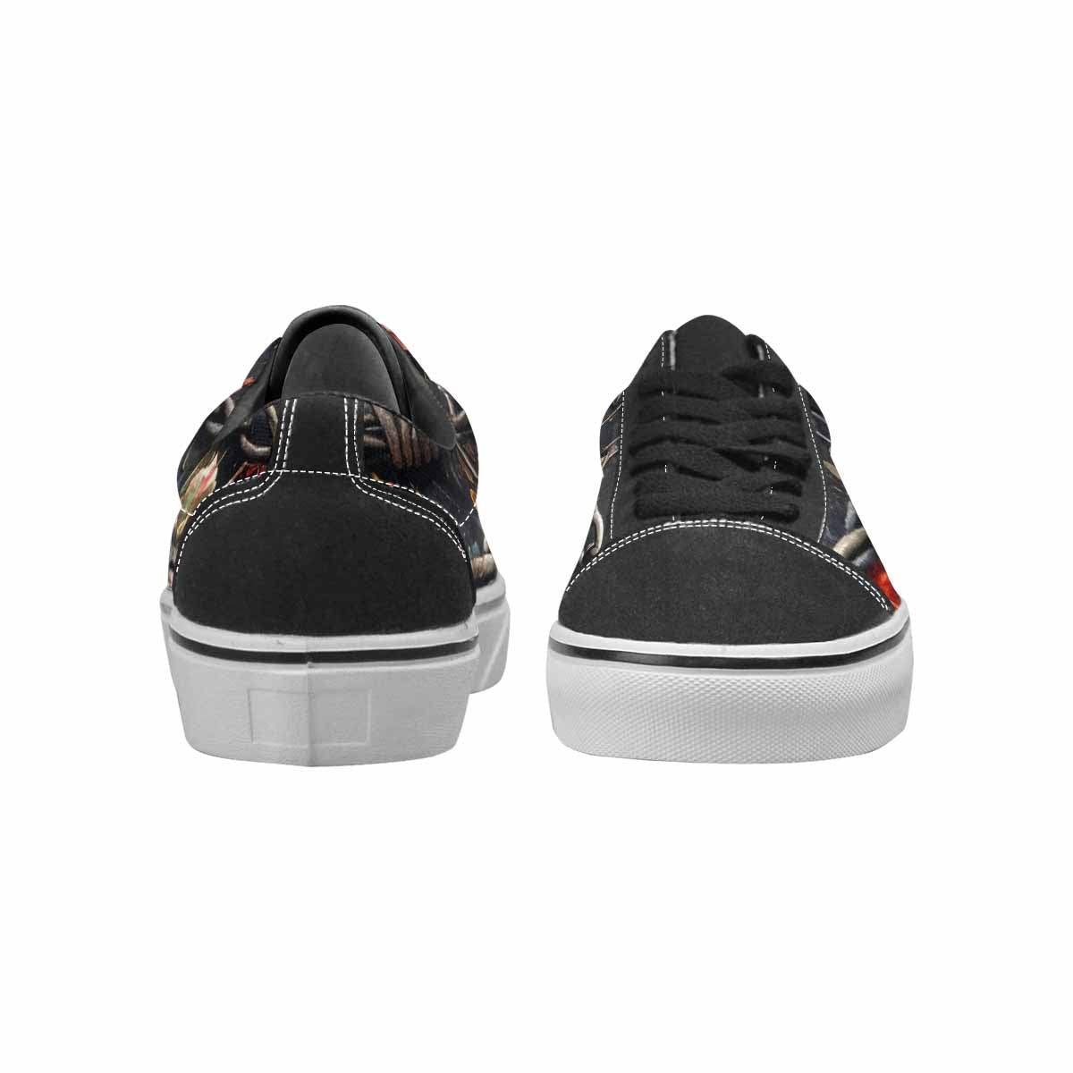 WOMEN'S Barbed Wire Chain Canvas Lace-Up Y2K Sneakers