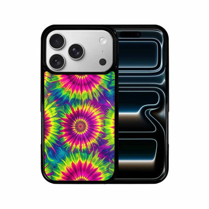 iPhone 17 Pro Case — Tie Dye Neon Acid Blended Tie, Custom Print Case Cover