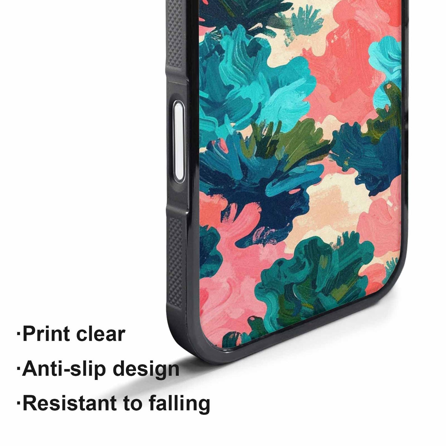 iPhone 17 Pro Max Case — Seamless Tileable Pattern Of Camo, Custom Made Phone Cover