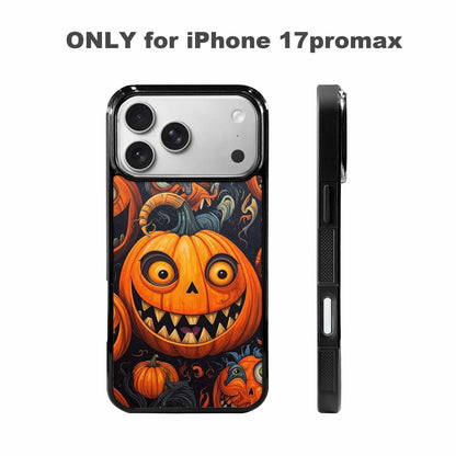 iPhone 17 Pro Max Case — Cartoon Pumpkin Monster Cartoon Cute, Unique Phone Case Design