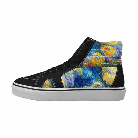 WOMEN'S Blend All Versions High Top Canvas Vivid Custom Sneakers