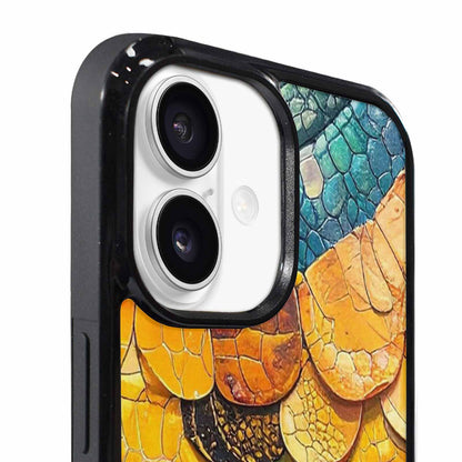 iPhone 17 Case — Reptile Scale Full Color Original Art, Unique Phone Case Design