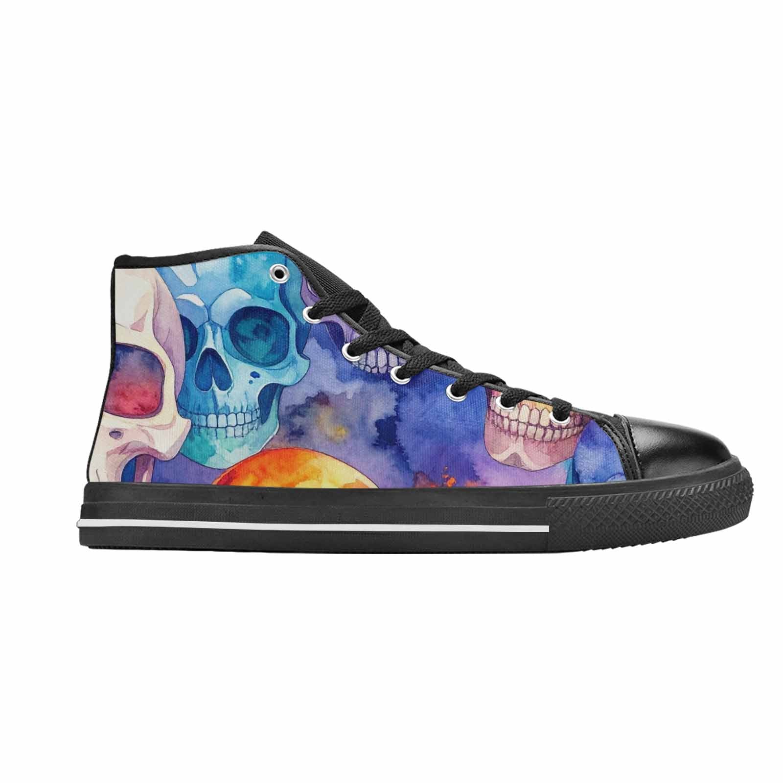 MEN'S Kulls - Watercolor High Top Canvas Grunge Shoes