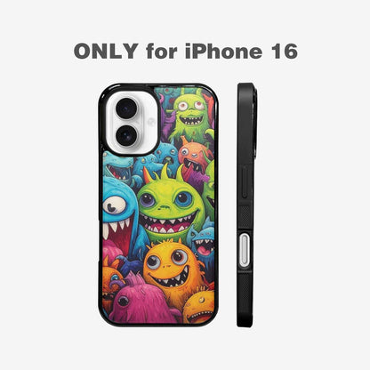 iPhone 16 Case — Monsters General Cartoon Monst 0p8, Personalized Phone Case