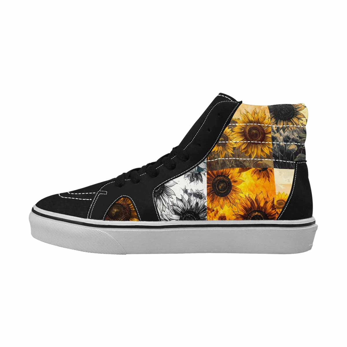 WOMEN'S Blend Melt Them High Top Canvas Neon Fantasy Shoes