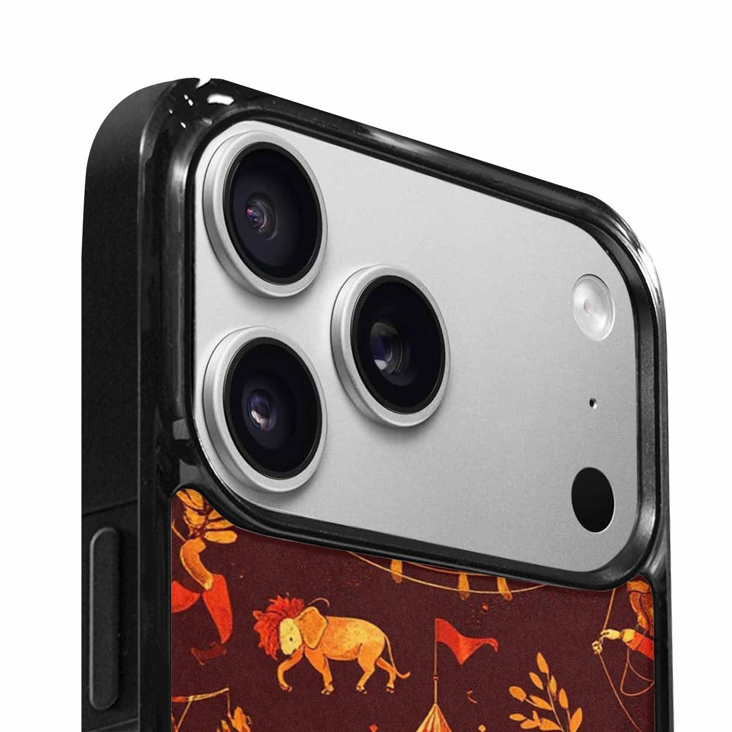 iPhone 17 Pro Max Case — Vintage Circus Art Pattern Retro Vintage, Custom Designed Case Cover