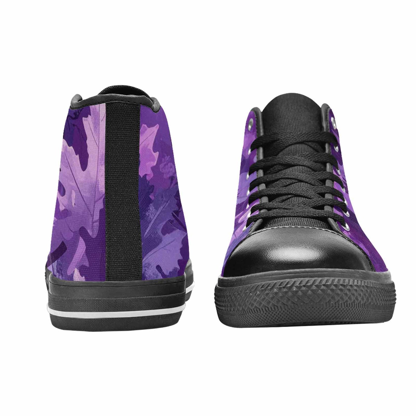 MEN'S Military Camouflage Blotch High Top Canvas Surreal Custom Shoes