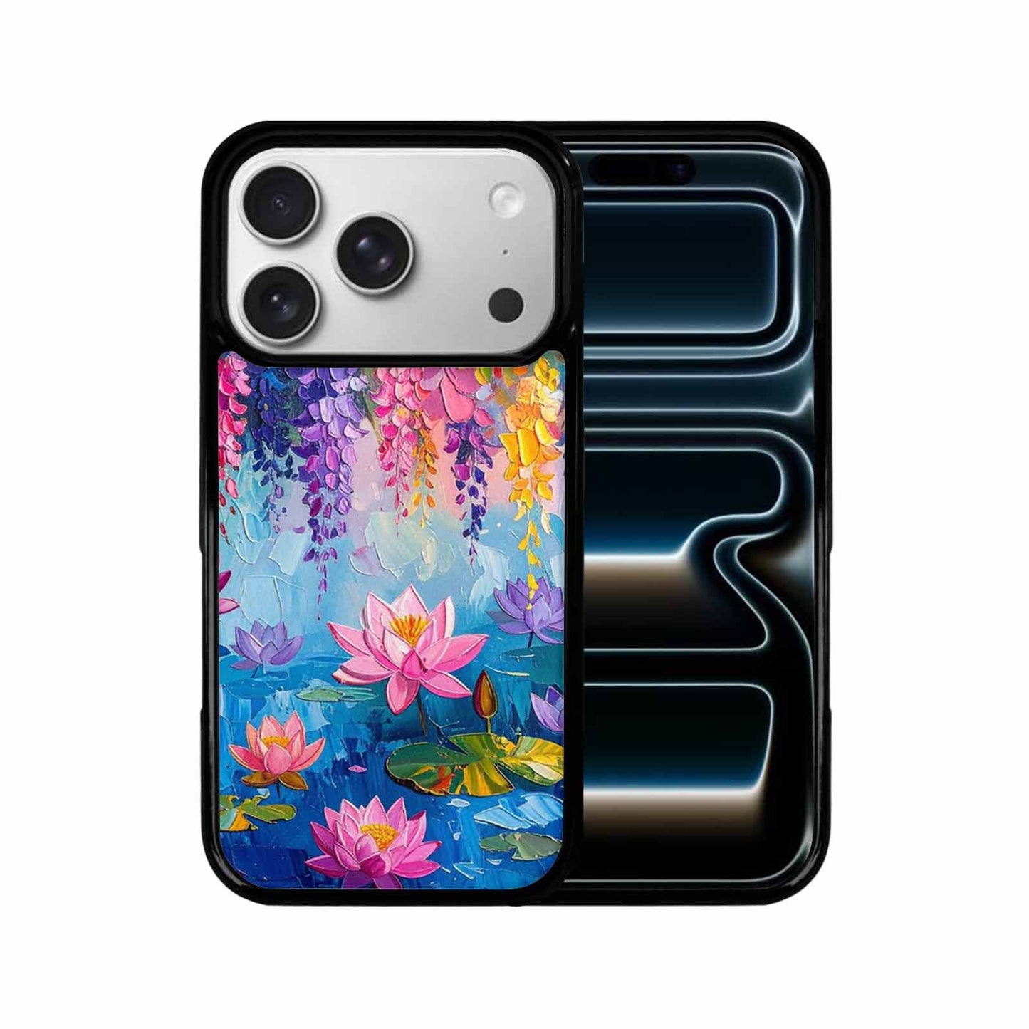 iPhone 17 Pro Case — Full Color Vibrantmonet Impressi Aex Original, Personalized Phone Case