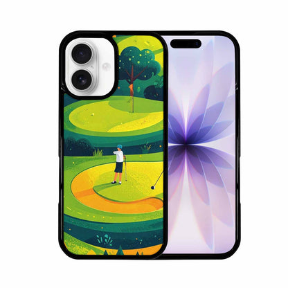 iPhone 17 Case — Golf Cartoon Art Pattern Cartoon Cute, Unique Phone Case Design