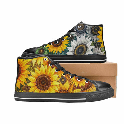 WOMEN'S Blend Melt Them High Top Canvas Aesthetic Custom Sneakers