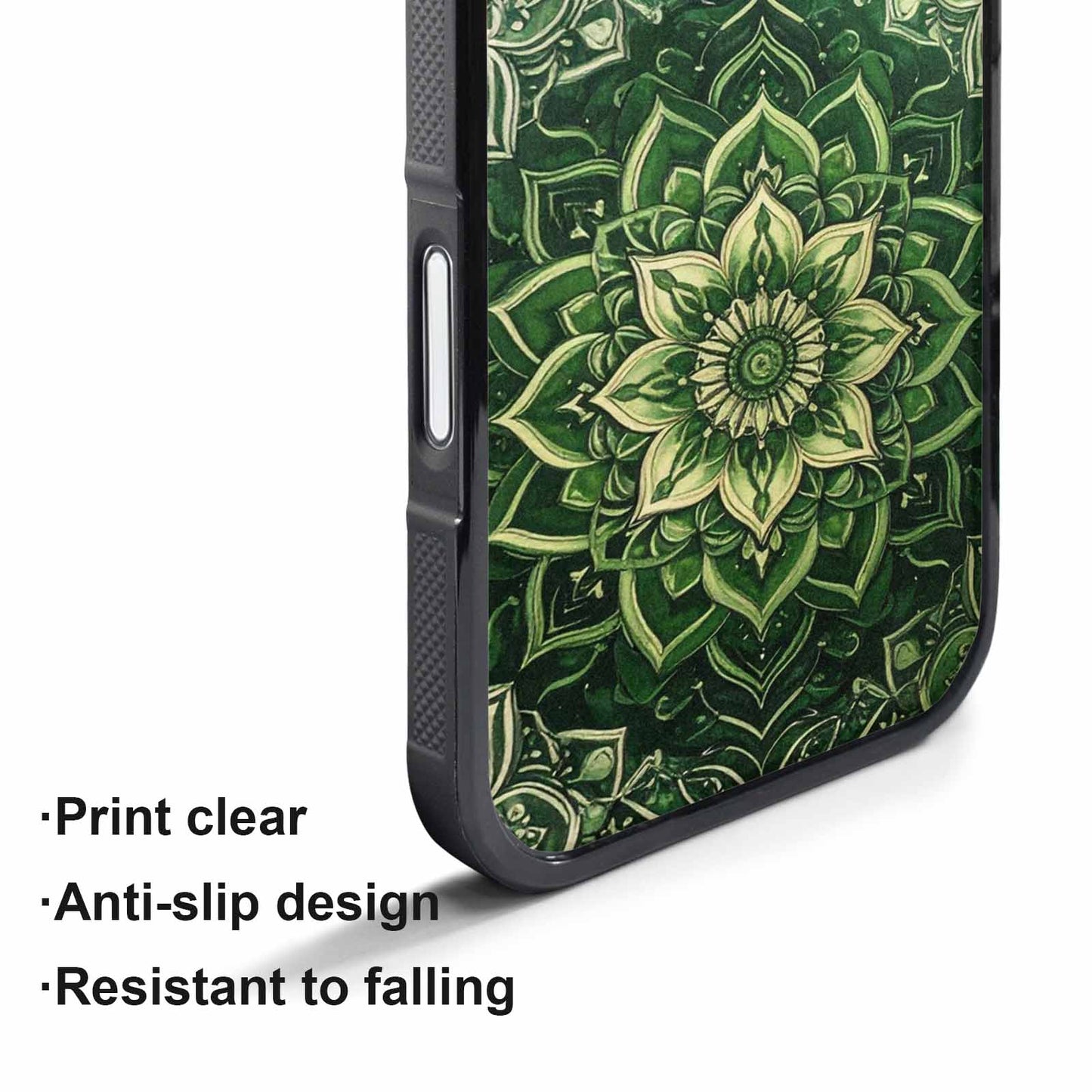 iPhone 17 Pro Max Case — Small Mandala Pattern, Randomly Floral, Original Design Phone Case