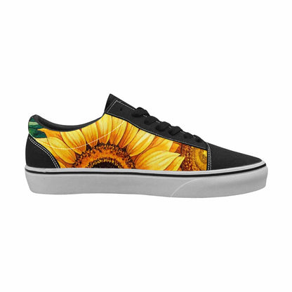 WOMEN'S Sunflower Canvas Lace-Up Grunge Custom Sneakers