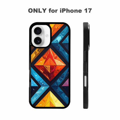 iPhone 17 Case — Vintage Summer Diamond Retro Vintage, Original Design Phone Case