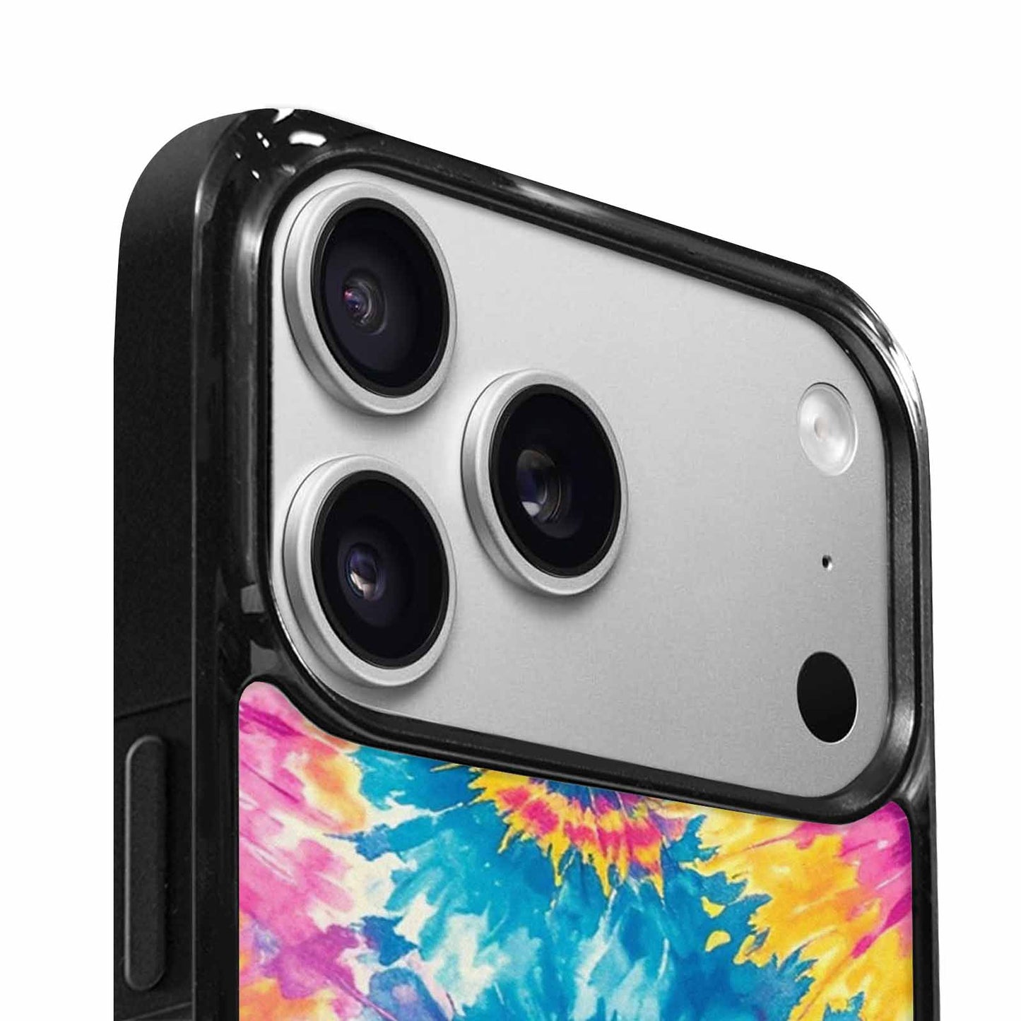 iPhone 17 Pro Case — Small Tie Dye Swirl Pattern Tie, Customized Protective Case