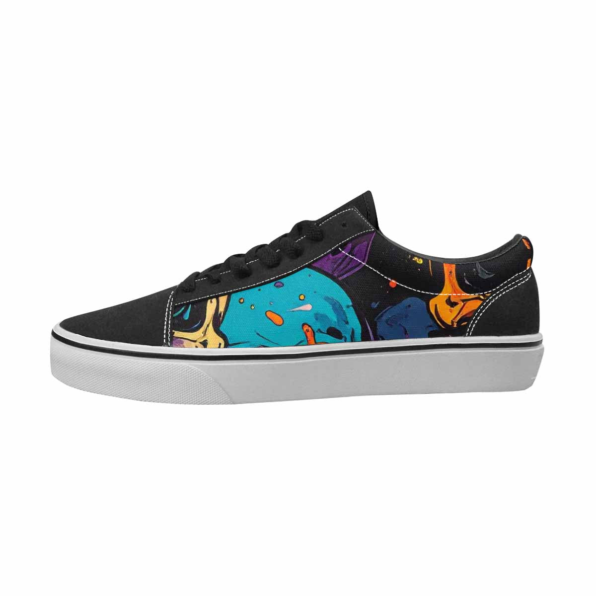 MEN'S Camo Canvas Wearable Art Wallpaper Art Custom Sneakers