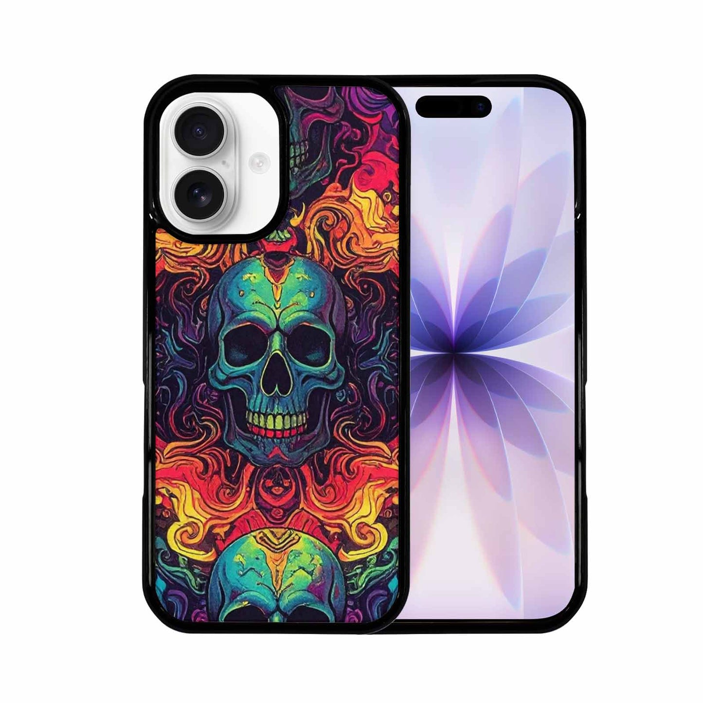 iPhone 17 Case — Skull Dark Art Gothic Print Gothic, Custom Print Case Cover