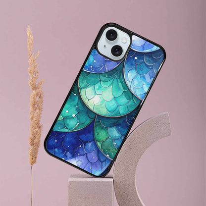 iPhone 15 Plus Case — Mermaid Scale, Personalized Phone Case