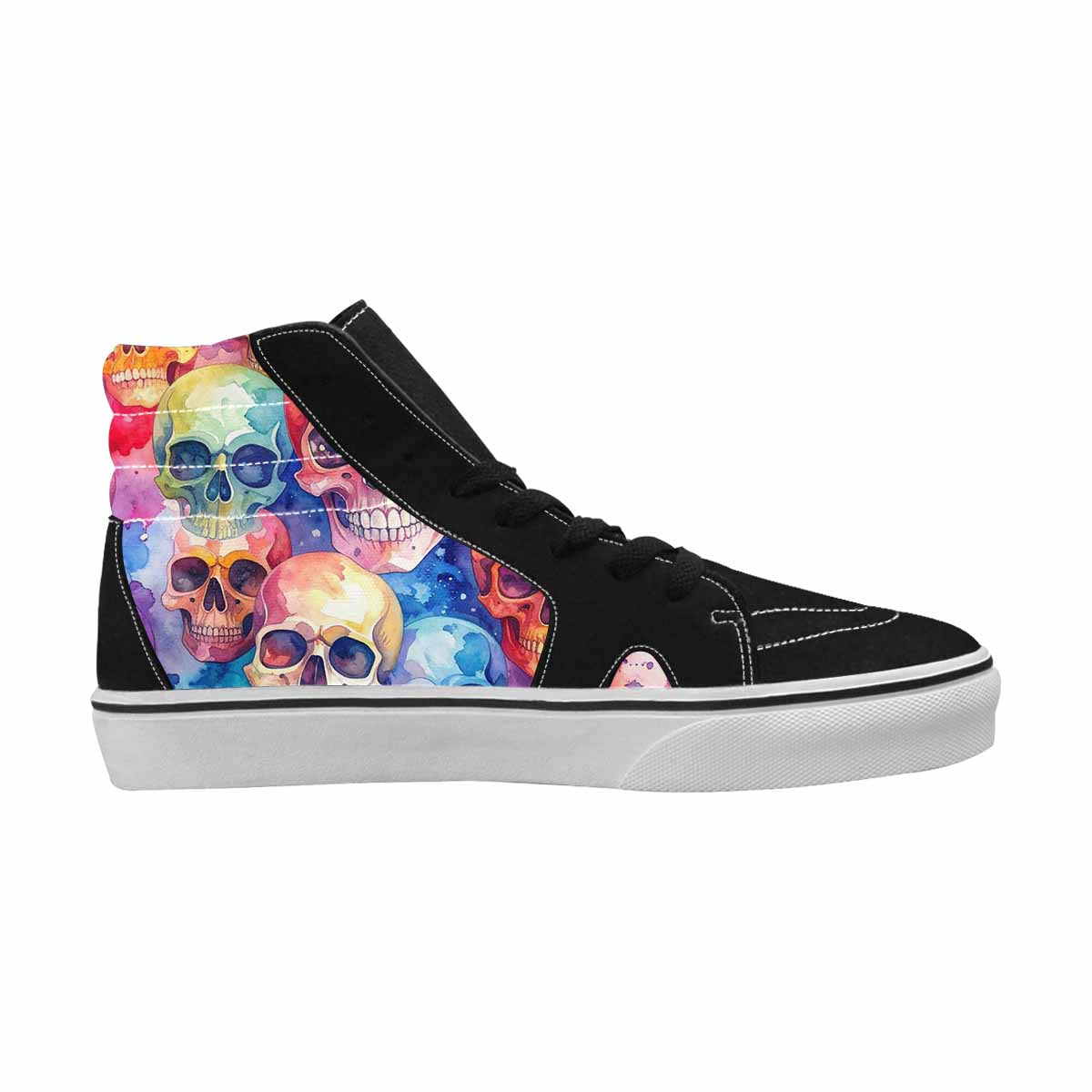 WOMEN'S Kulls - Watercolor High Top Canvas Y2K Shoes