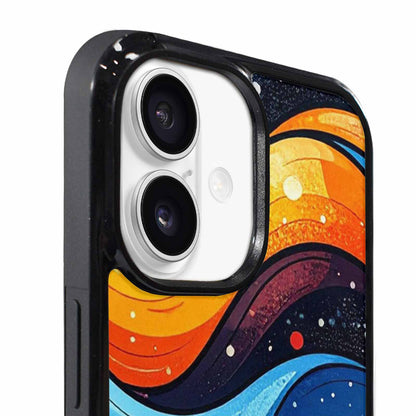 iPhone 17 Case — Glossy Winter Wave Cartoon Cute, Personalized Phone Case