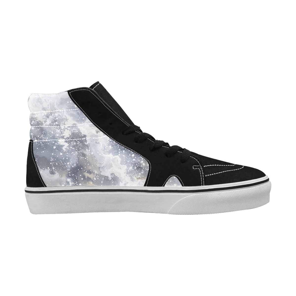 MEN'S Galaxy Art - High Top Canvas Wallpaper Art Sneakers