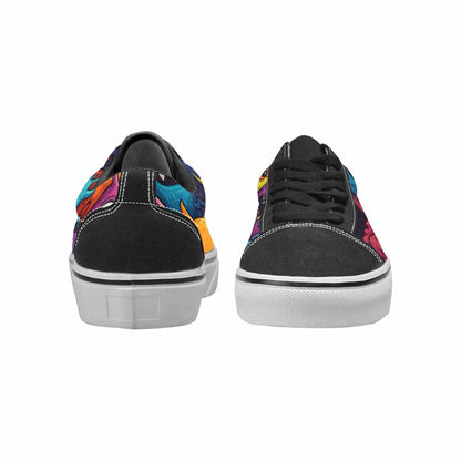 WOMEN'S Monsters (general) Cartoon Monst Lace-Up Canvas Vivid Sneakers