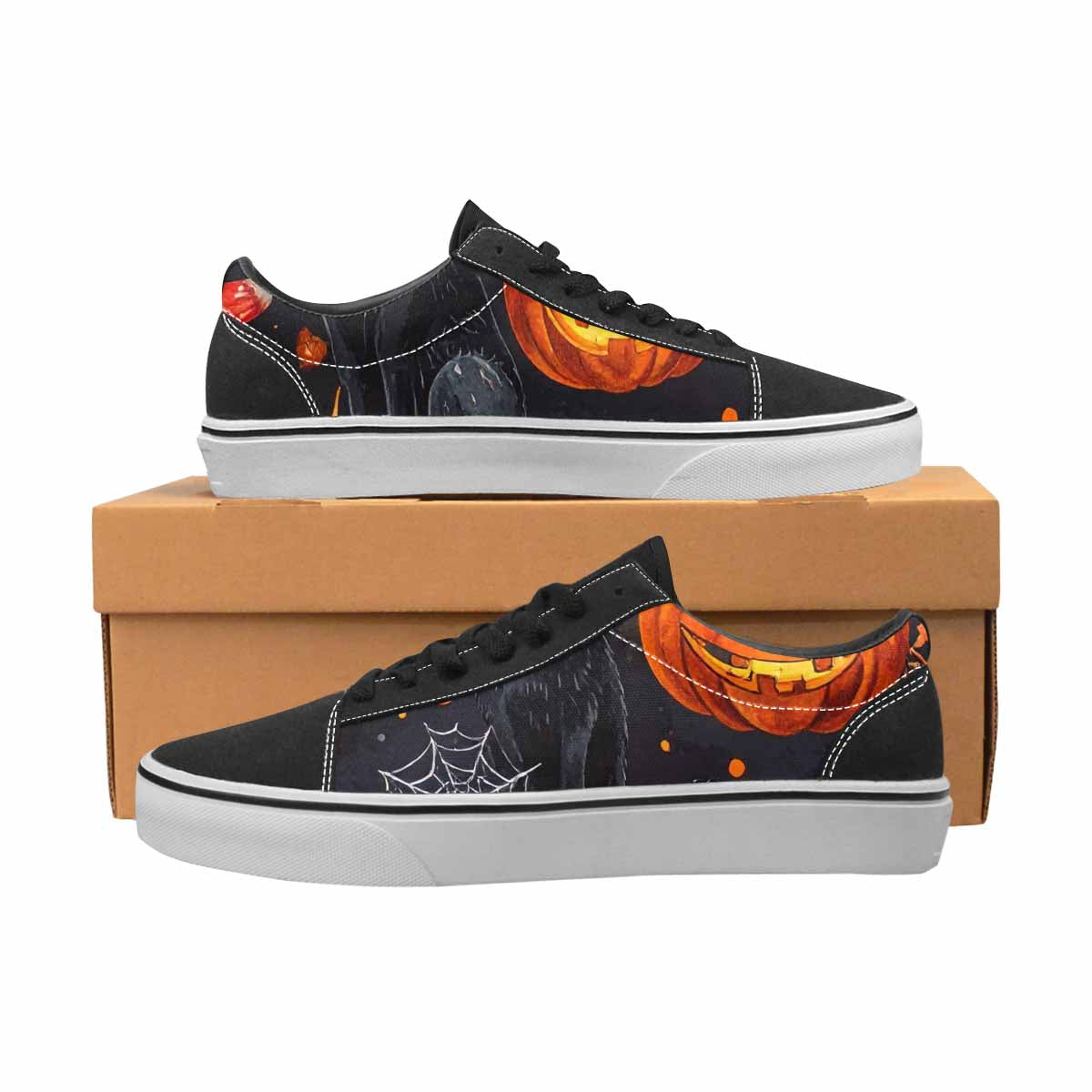 WOMEN'S Halloween Canvas Lace-Up Grunge Shoes