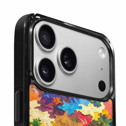 iPhone 17 Pro Case — Camo Patches Full Color Vibrant Camo, Custom Made Phone Cover