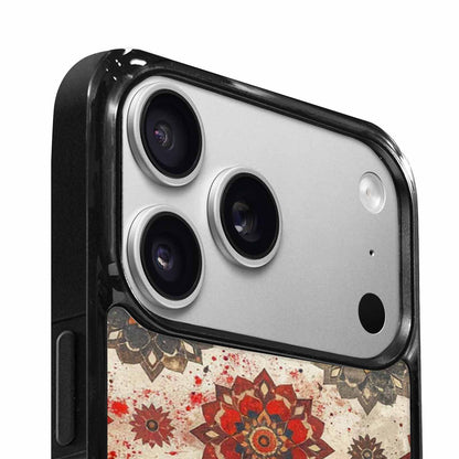 iPhone 17 Pro Case — Small Mandala Pattern Randomly Varying Floral, Customized Protective Case