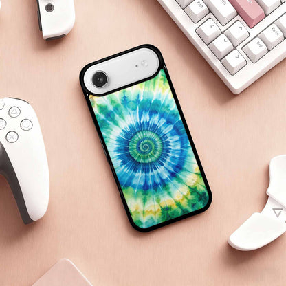 iPhone 17 Air Case — Small Tie Dye Swirl Pattern Tie, Custom Print Case Cover