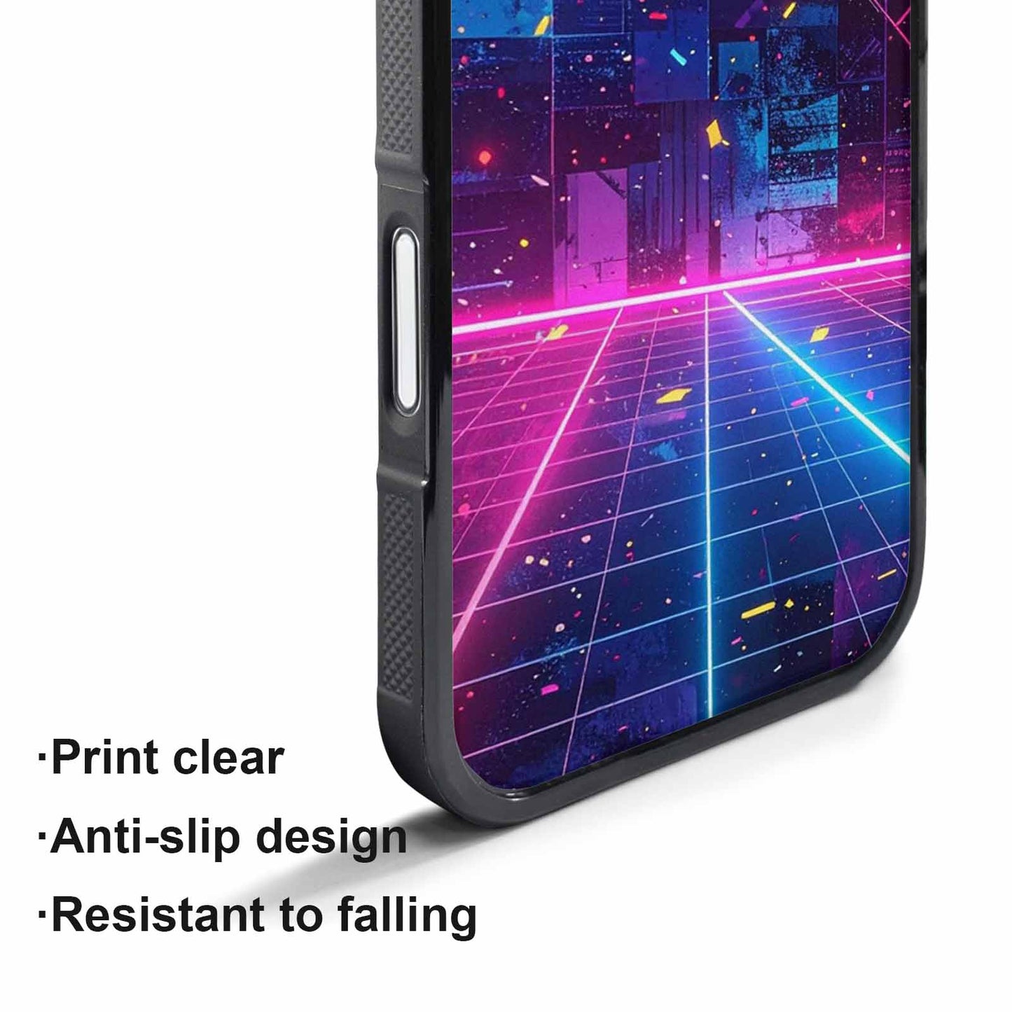 iPhone 17 Pro Case — Seamless Tileable Pattern Of Overlapping Original, Customized Protective Case