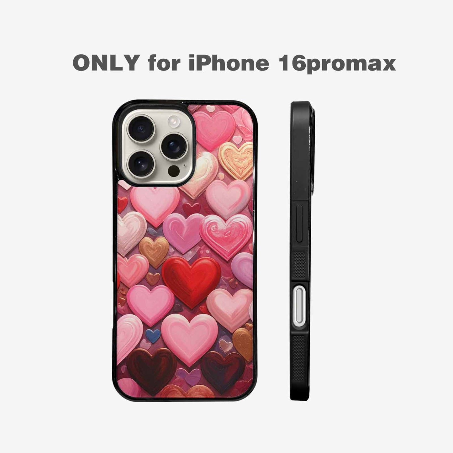 iPhone 16 Pro Max Case — No Words Or Writings On The, Custom Print Case Cover