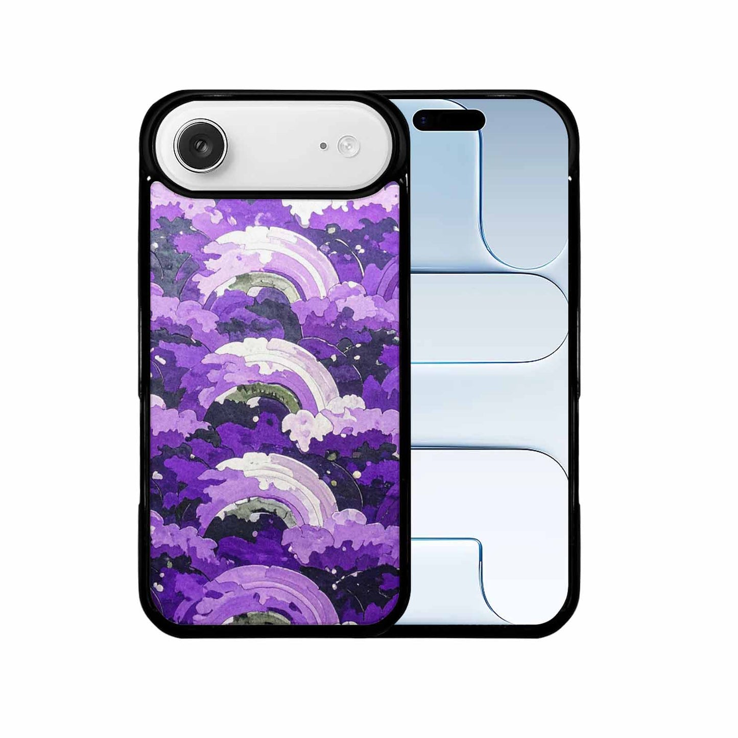 iPhone 17 Air Case — Vivid Camo Genderqueer Pride Camo, Unique Phone Case Design