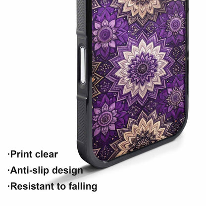 iPhone 17 Pro Max Case — Small Mandala Pattern, Randomly Floral, Custom Phone Case
