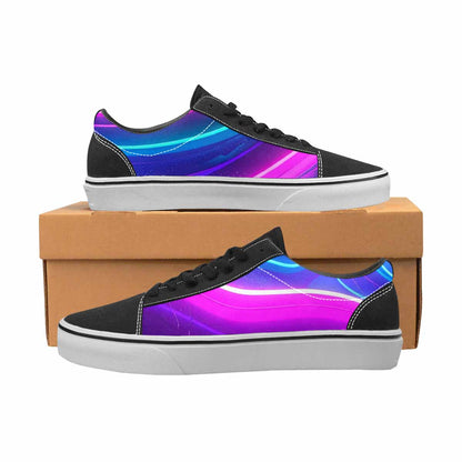 WOMEN'S 80S Neon Cartoon Canvas Lace-Up Surreal Sneakers