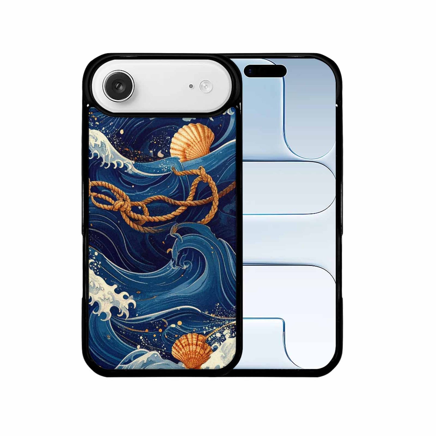 iPhone 17 Air Case — Small Ocean Wave Pattern Randomly Original, Original Design Phone Case