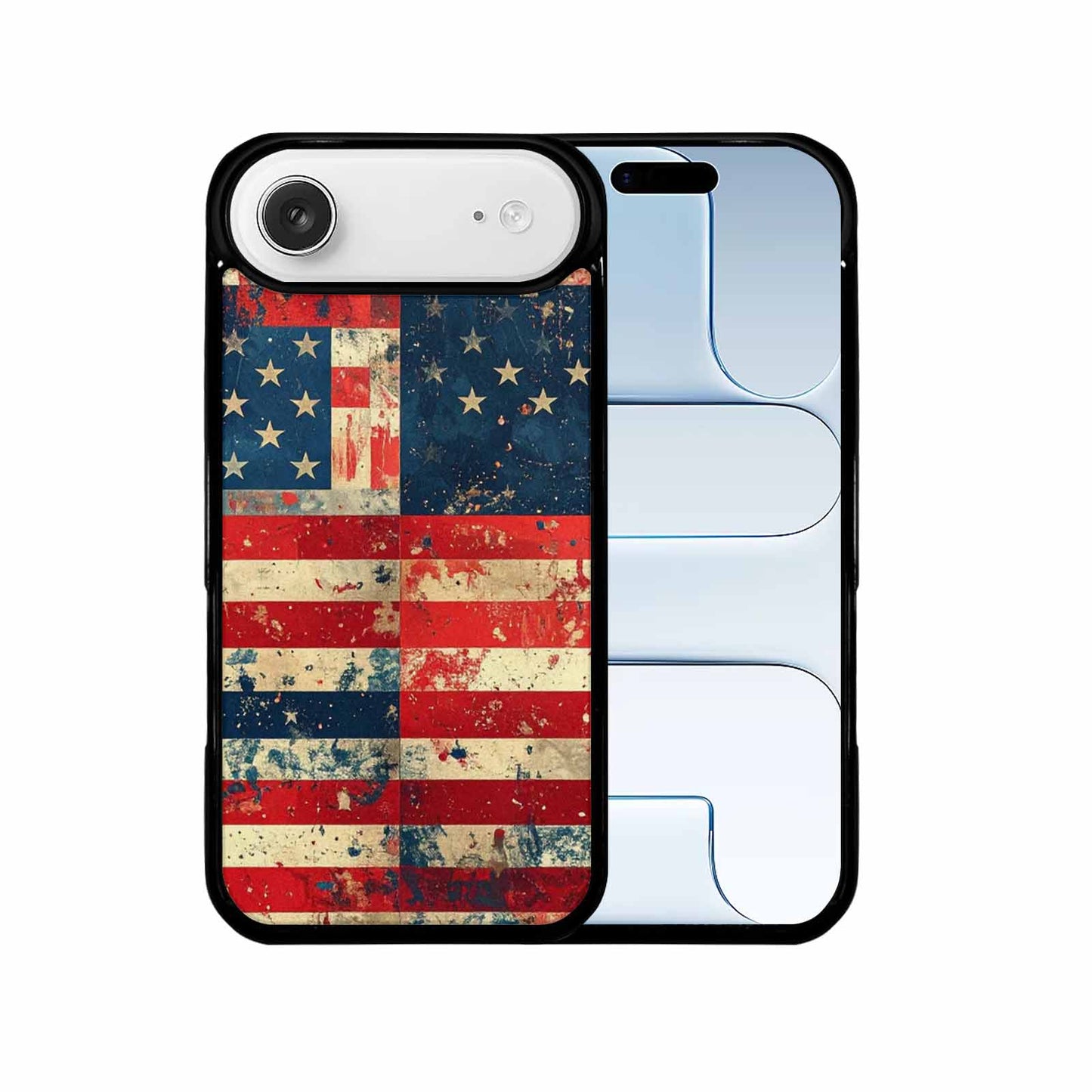 iPhone 17 Air Case — Small American Flag Stars And Galaxy, Custom Designed Case Cover