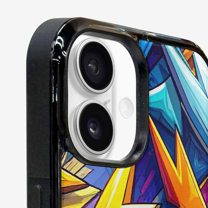 iPhone 16 Plus Case — Lightning Bolt Storm Pattern Hundreds Of, Custom Made Phone Cover