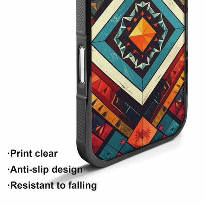 iPhone 17 Case — Vintage Summer Diamond Retro Vintage, Custom Art Phone Cover
