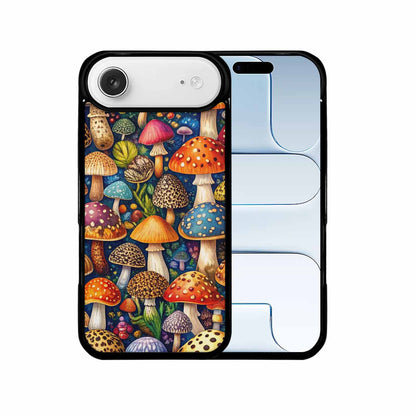 iPhone 17 Air Case — Mushrooms Pattern Hundreds Of Yik Original, Custom Print Case Cover