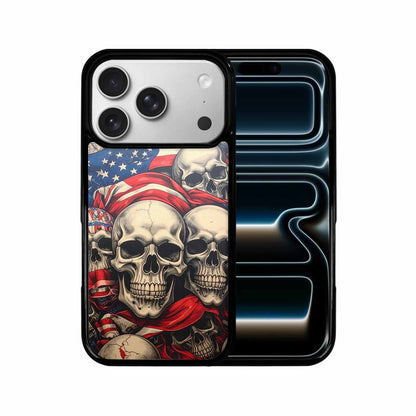 iPhone 17 Pro Case — Skull Dark Art Gothic Print Gothic, Custom Designed Case Cover