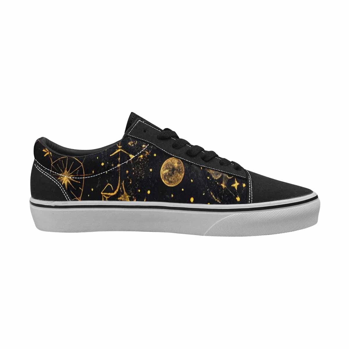 WOMEN'S Zodiac Constellation Star Canvas Lace-Up Y2K Shoes